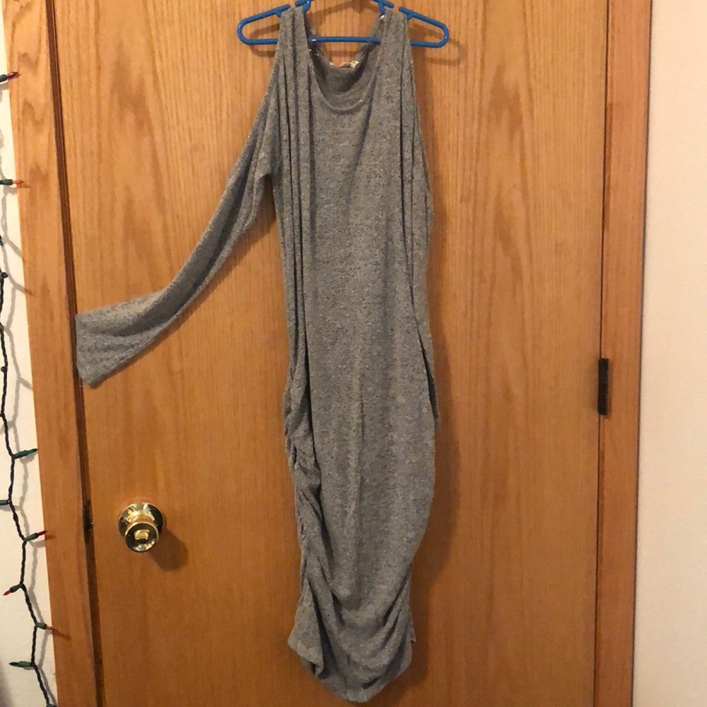 Fashion Nova calf length tight dress